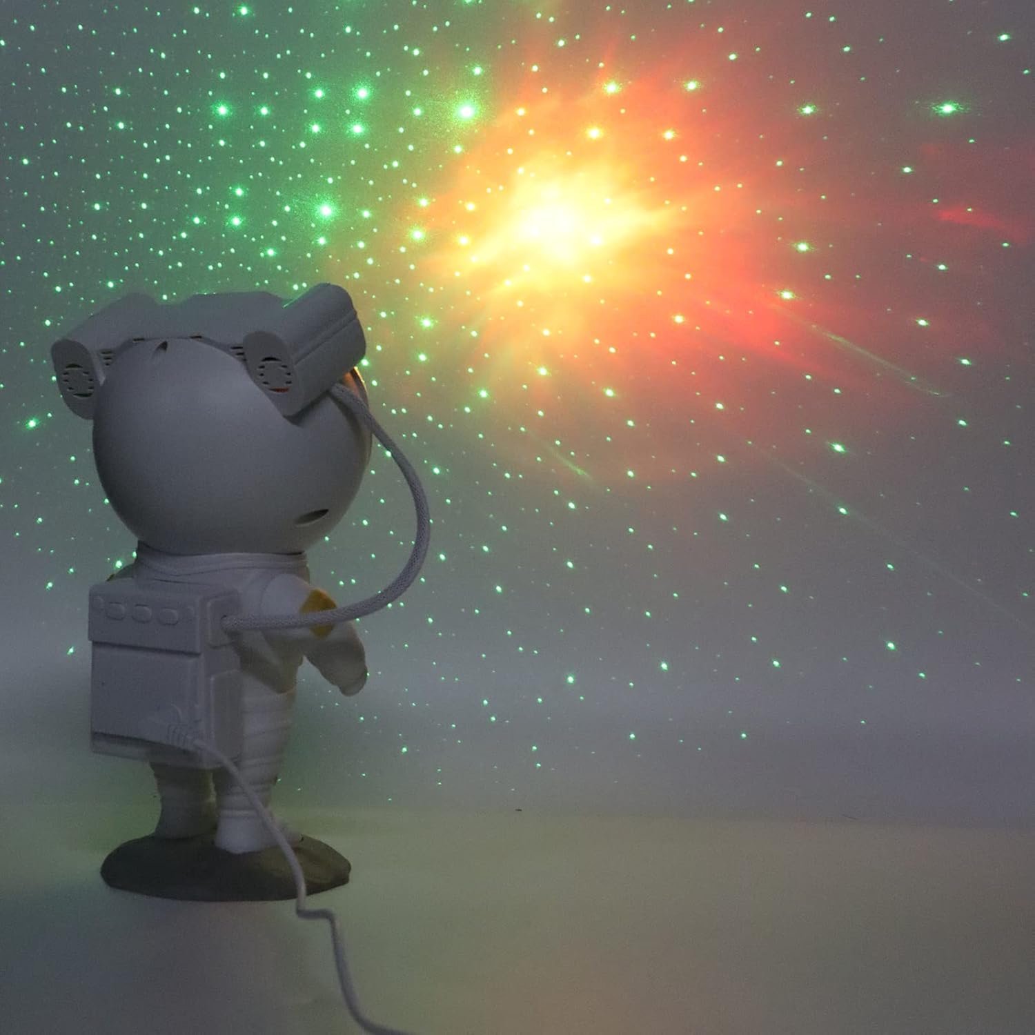 Annadue Astronaut Star-projectorlicht, 360 Graden Roterende -projectorlamp