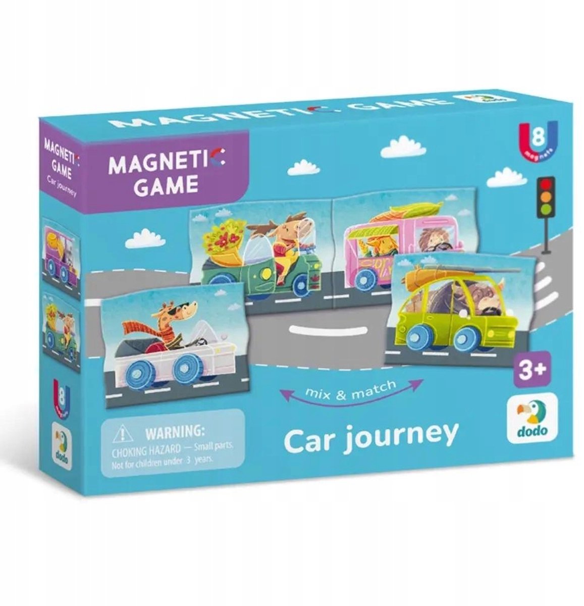 Magnetisch Spel: Avontuur met Voertuigen