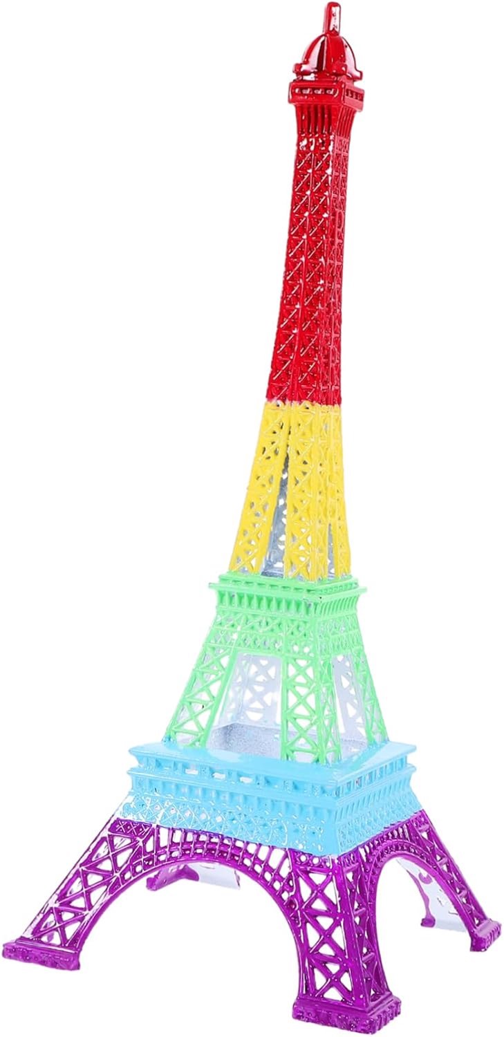 Eiffeltoren Decoratie Standbeeld Souvenirs Metaal Eiffeltoren Model Sculptuur Voor Thuisdecoratie Met Creatief Reizen Aandenken