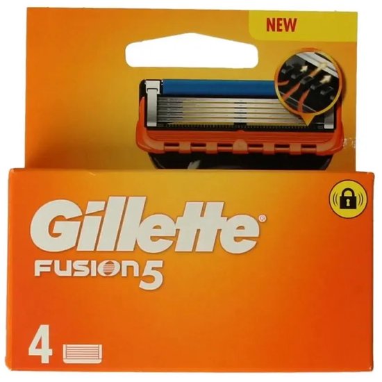 Gillette Fusion5 - Scheermesjes voor Mannen - 4 Stuks