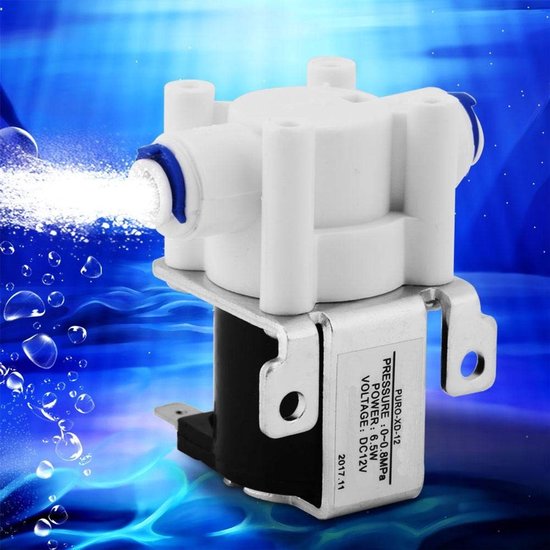 DC 12V Elektrische Waterklep met Koper Spoel voor Waterzuiveraars - Snelle Sluiting en Hoge Geleiding, 1/4 Inch Aansluiting voor Efficiënte Waterstroom — afbeelding 2