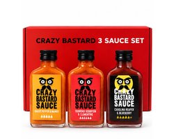 Crazy Bastard Hot Sauce Giftset