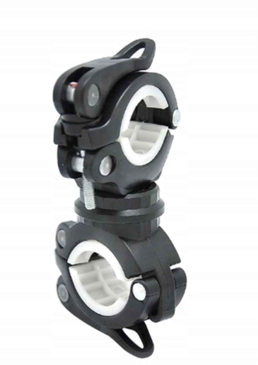 Universele Roterende Fietslamp & Pomp Houder