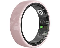 WizBay Premium Select® Keramische Smart Ring - Hartslag, Slaap & Zuurstof - Gesture Control - 5ATM - Android/iOS - Roze - Size 7