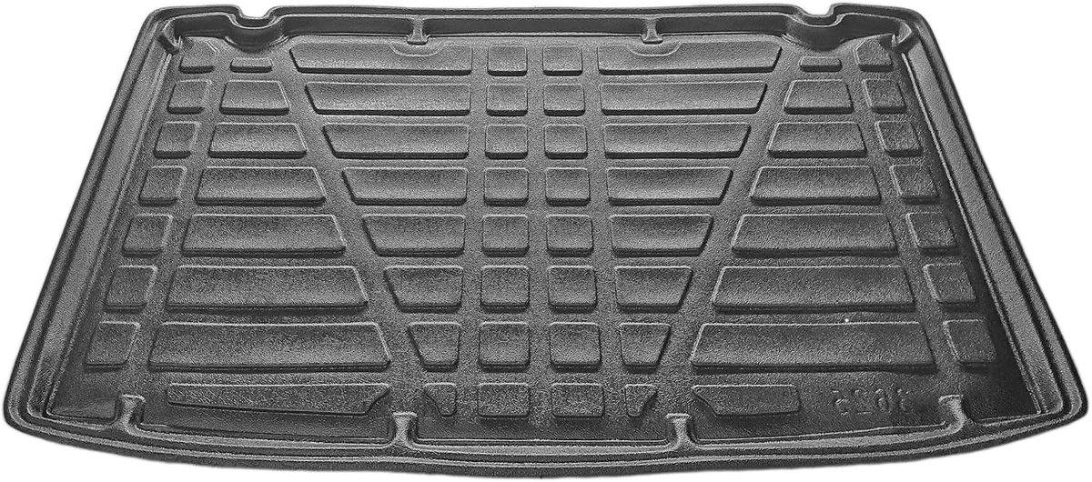 Kofferbakmat voor Renault Clio 2 2006-2012 Achter Bagageruimte ZWART