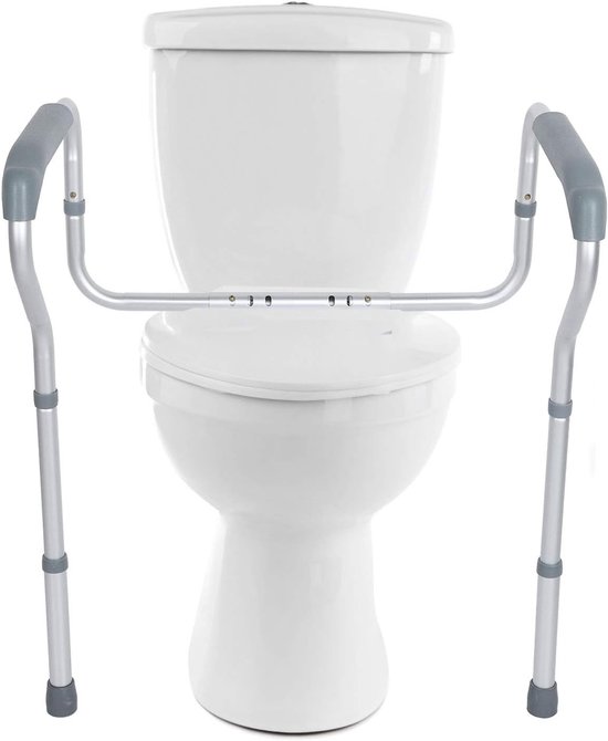 Robuuste en duurzame toiletsteun, lichtgewicht veiligheidsframe voor badkamer, eenvoudig te installeren en slijtvast — afbeelding 2