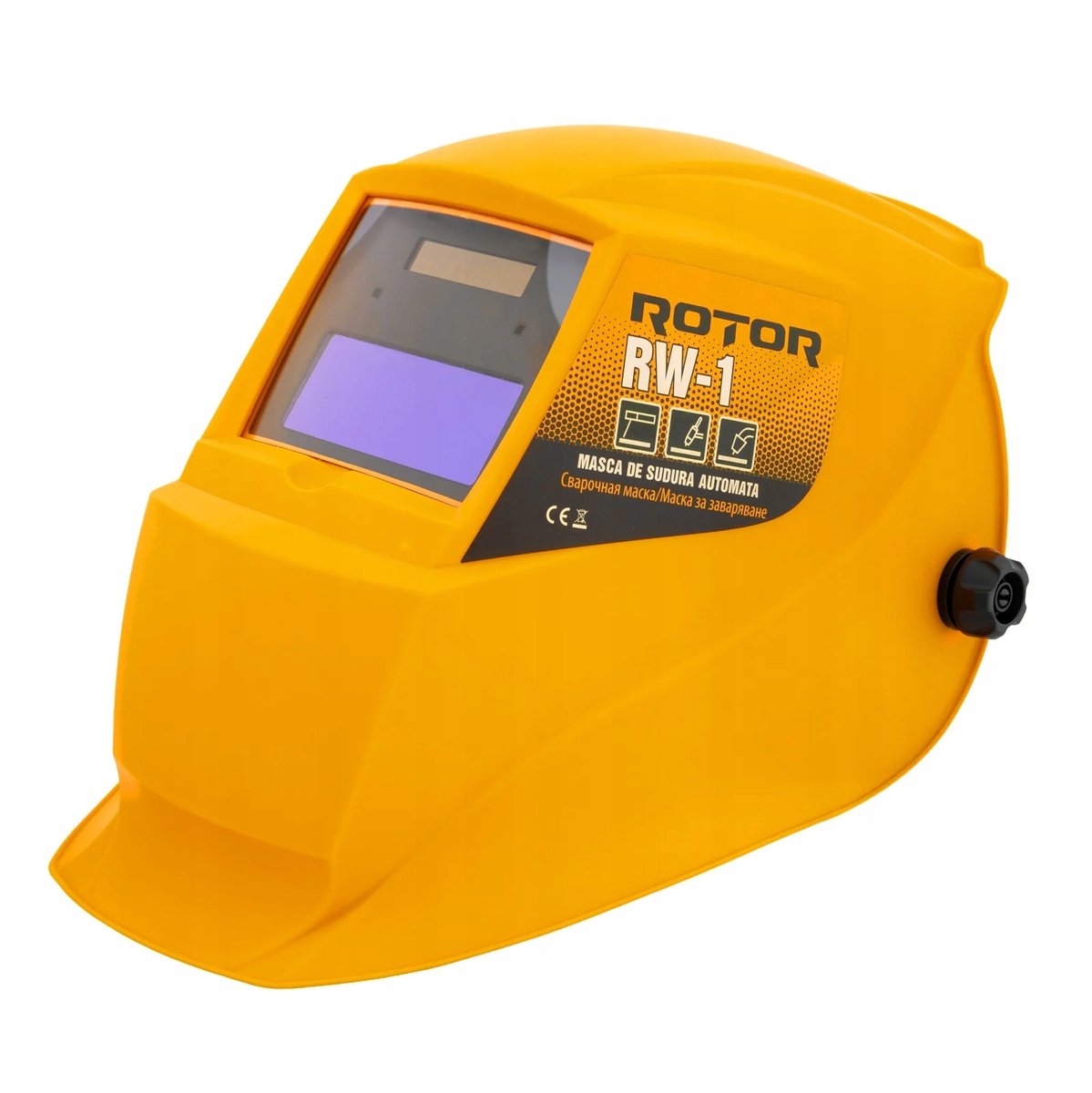 Automatische lashelm met zelfdonkerende filter, UV/IR bescherming