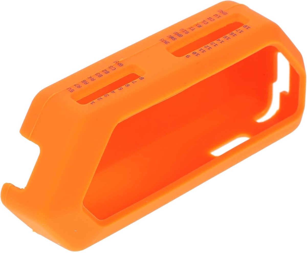Jojofuny Beschermhoes Voor Digitale Spelcomputer Console-accessoires Siliconen Hoes Oranje