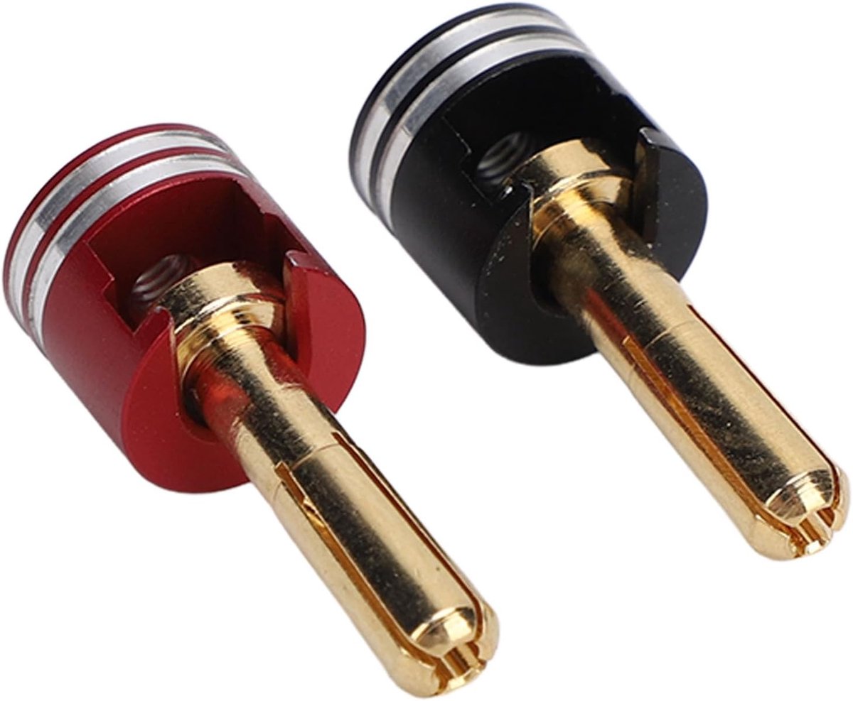 RC-batterij Bullet Plug, Compacte Heatsink Bullet Plug Grip voor Speelgoedreparatie (5mm)
