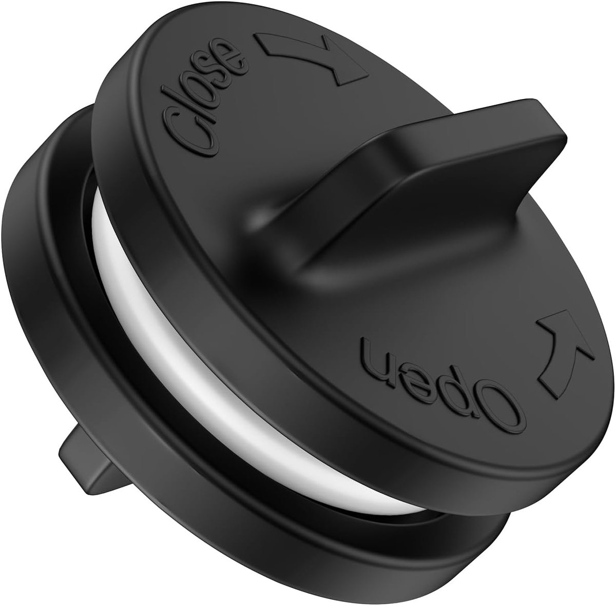 Verwijderings- en montagegereedschap voor AirTag, Easy Twist opener voor CR2032, duurzame handgreep accessoires om krassen te voorkomen, zwart (2 stuks)