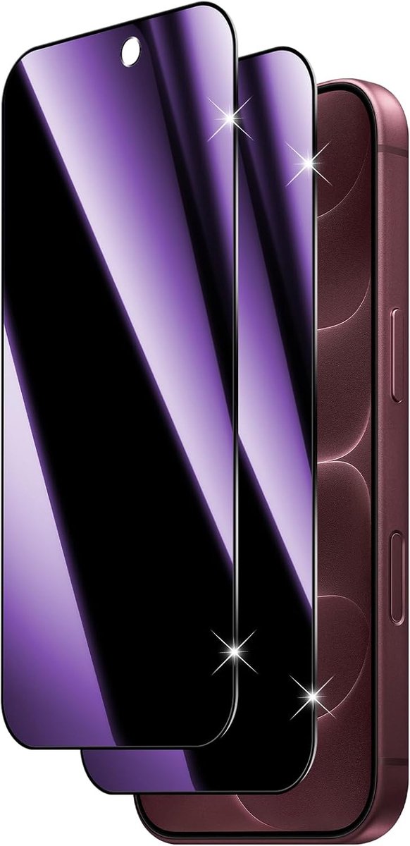 Inkijkbescherming voor pantserglas voor iPhone 18 Pro Max