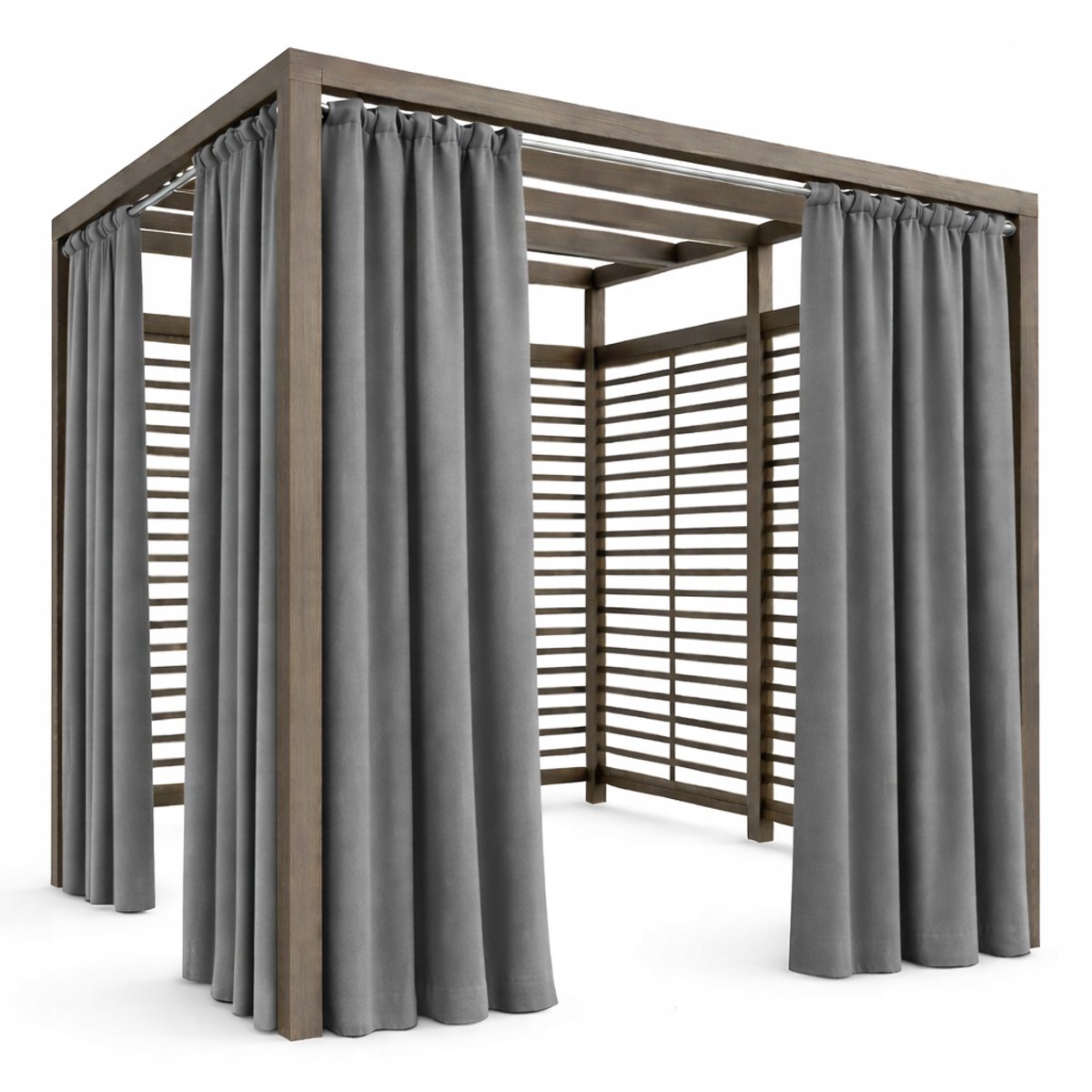 Waterdichte Tuindoek 155x230cm voor Terras, Pergola, Donkergrijs
