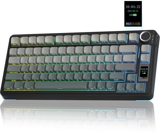 AULA S75 Pro 75% draadloos mechanisch gamingtoetsenbord