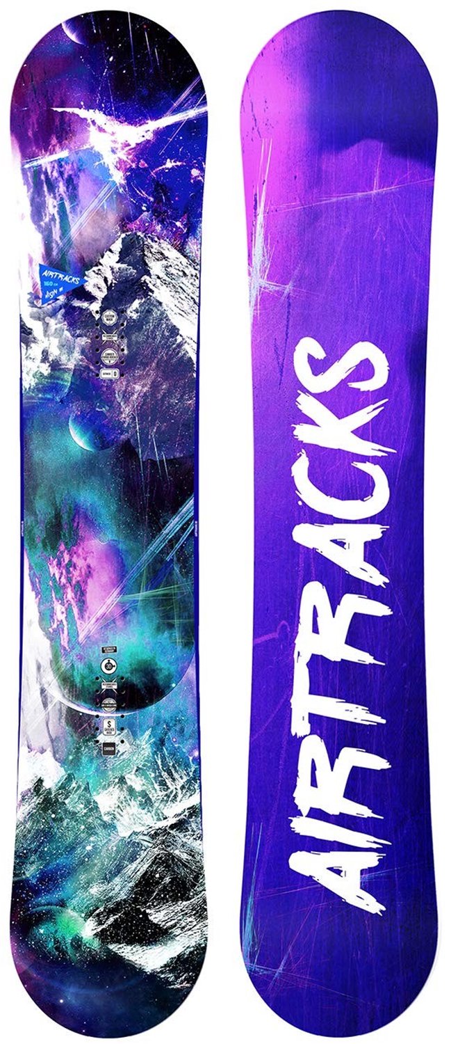 Carbon Snowboard - All Mountain Board - Freestyle Rijden - Hybride Rocker Profiel - 140-155 cm - Meerkleurig