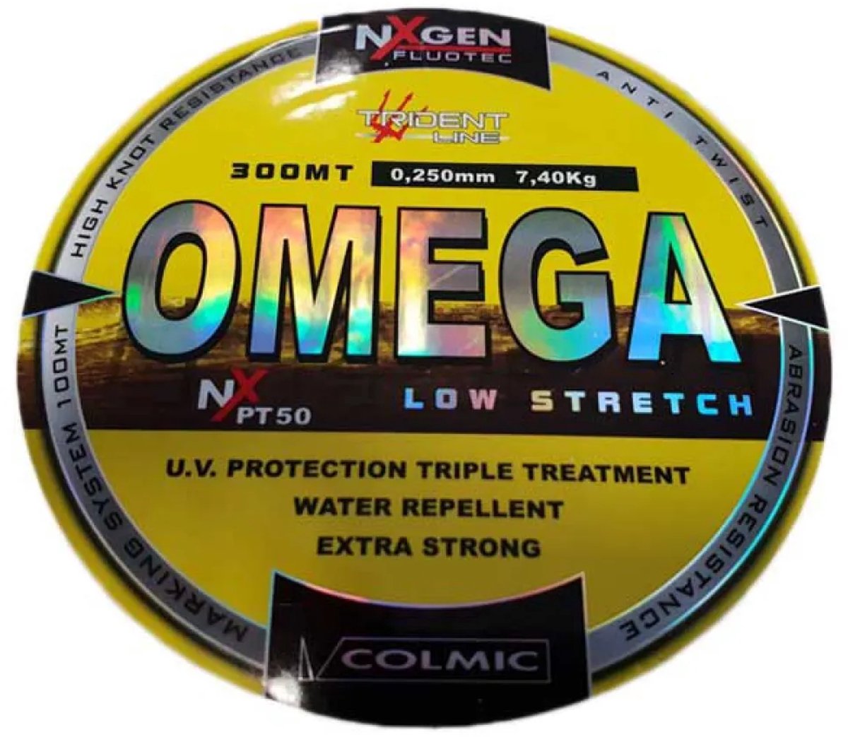 Colmic Omega Monofilament 600 M Goud 0.300 mm
