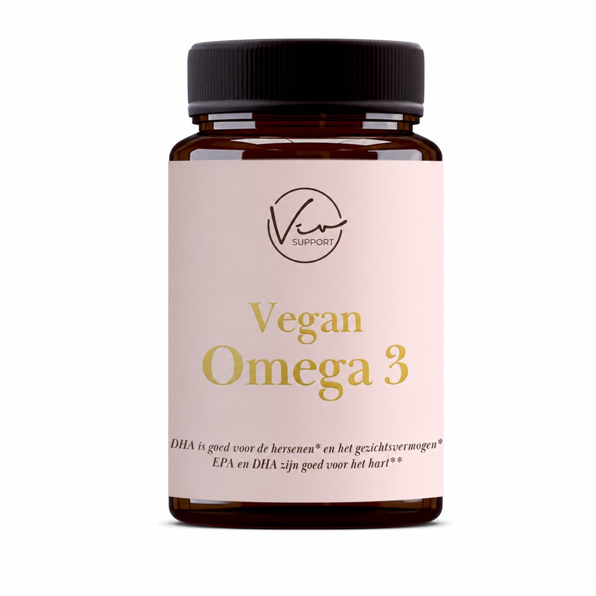Vegan Omega 3 - Algenolie - Vegan Visolie - Veganistische Capsules/Supplementen - By Vivian Reijs - Viv Support - Vegan Omega 3