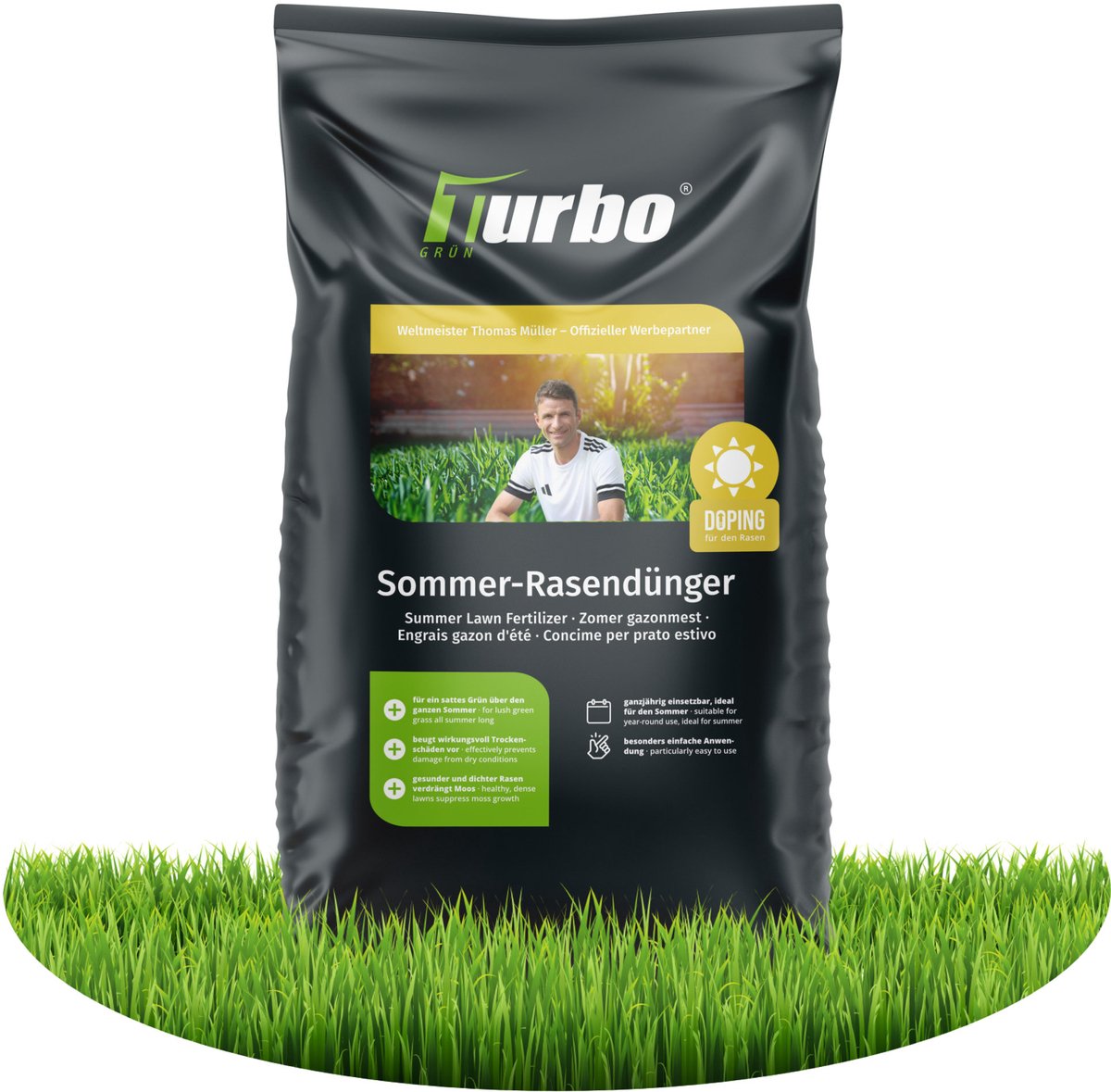 Sommer-Rasendünger 20kg für 1000m²
