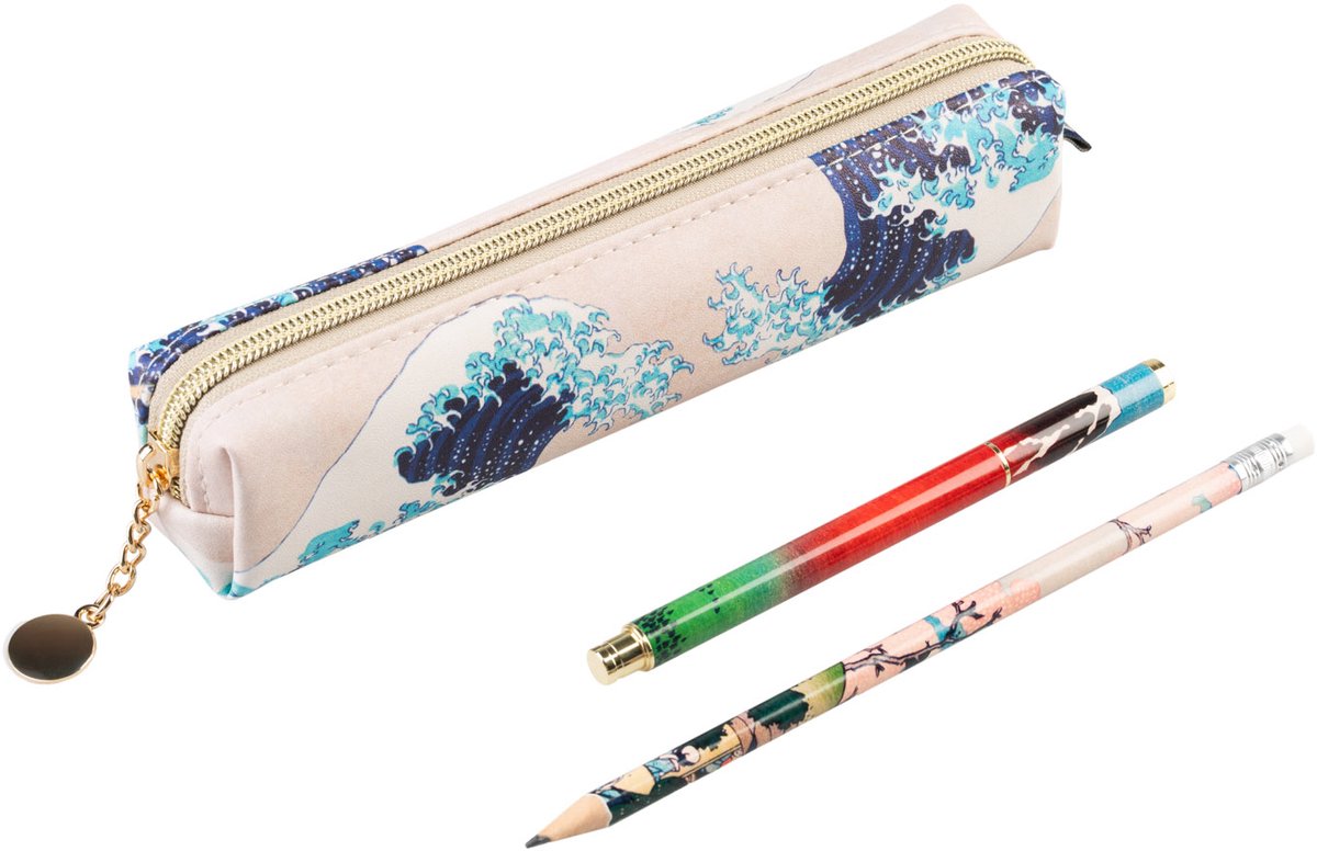 Grupo Erik Hokusai - Hokusai Pen And Pencil Box Set Etui - Multicolours