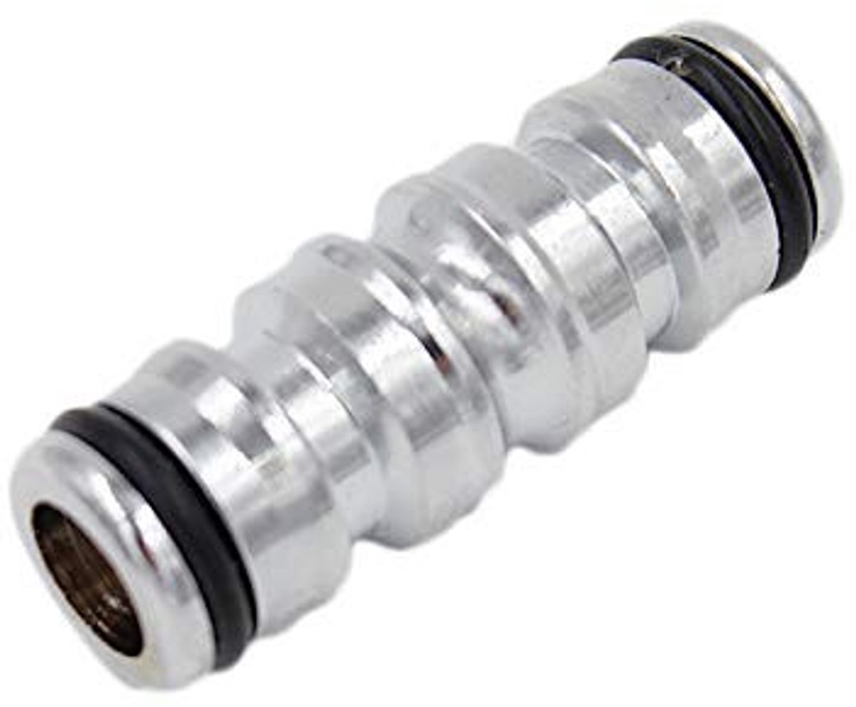2-Weg Snelkoppeling | Chroom/Brass | 1/2 Inch Gardena Compatibel