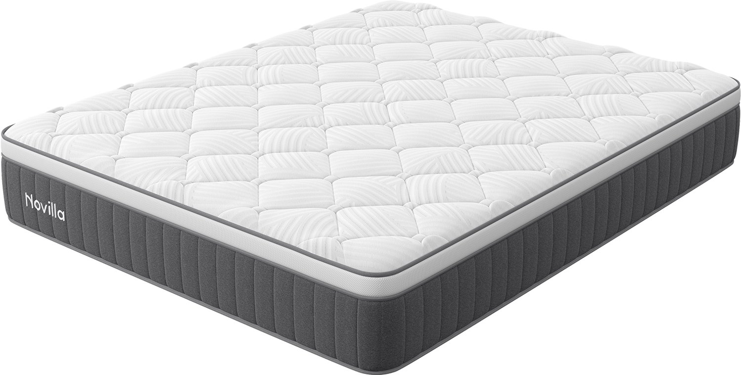 Novilla Koudschuimmatras 140x200 cm - 7 comfortzones - H3 - 25 cm Grijs