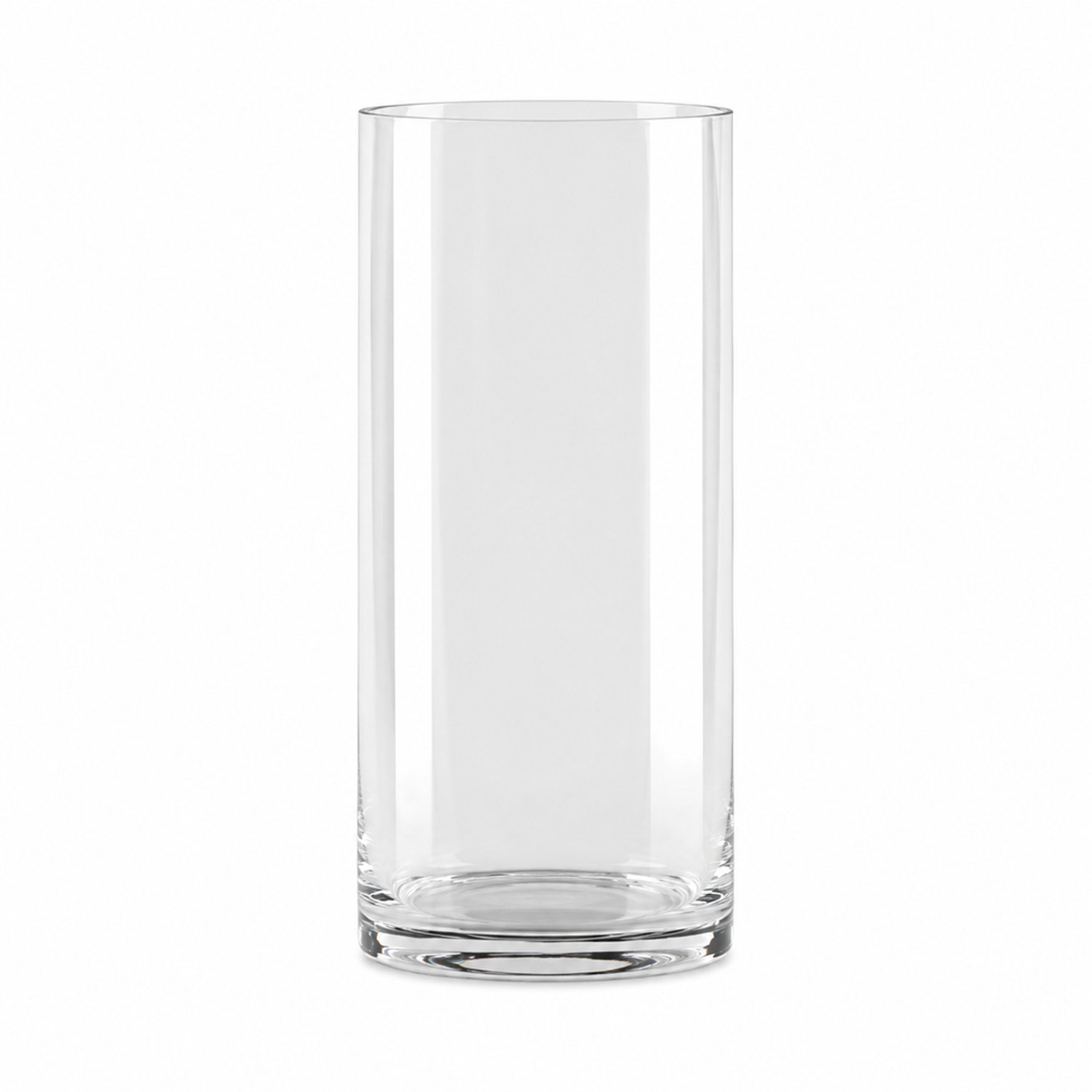SWGOTA Transparante acryl vaas - cilindervormig - opening 10 cm, hoogte 20 cm - voor snijbloemen en bloemschikken