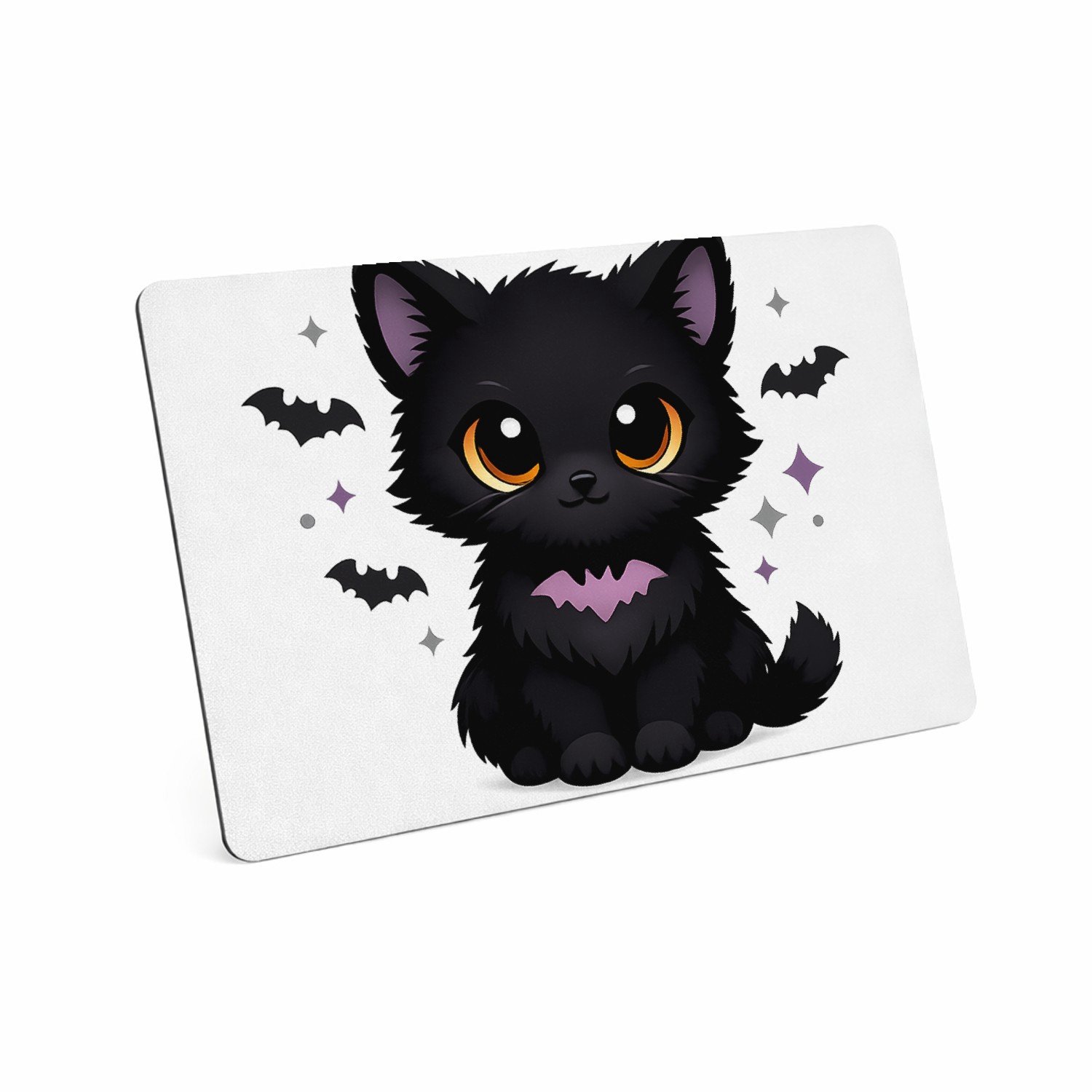 Mr Cadeautjes MDF magnetische fotolijst 28 x 19 - design Schattige herfstvos met magische bladeren | cadeau Wit