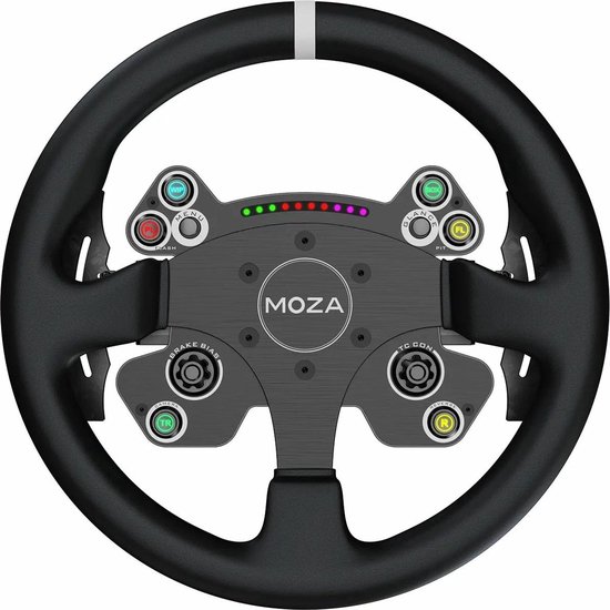 MOZA R9 V3 Direct Drive sim racing bundel met CS V2P stuurwiel en SRP2 pedalen – 9 Nm – PC van Moza — afbeelding 2