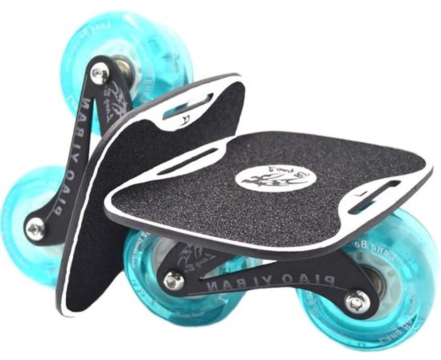 Driftskates Gesplitst skateboard Buiten skaten LED-lichtwielen 15 centimeter dek