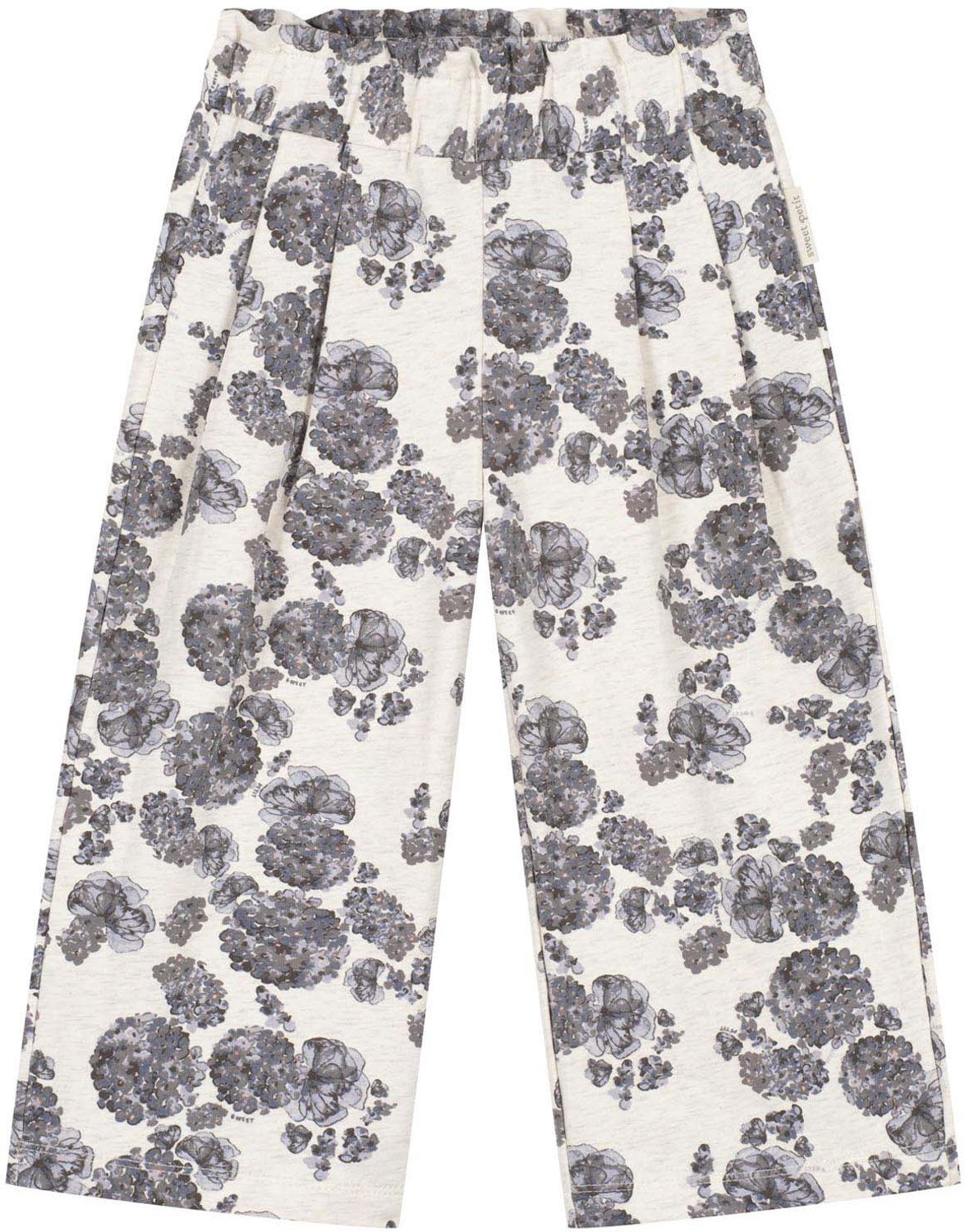 Sweet Petit peuter broek Ginni - meisjes - Soft Ecru Melange - Maat 104