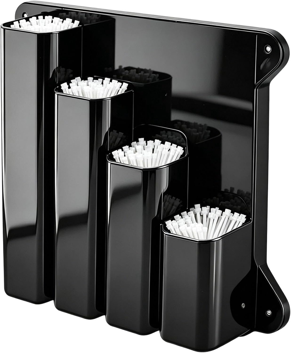 Ritssluitinghouder 4 zakken universeel wandmontage