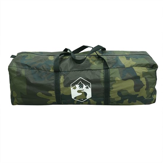 vidaXL Koepeltent - 2-persoons - Waterdicht - Camouflage Kampeer Tent - Koepeltent - Tent Camping - Buitenleven - Vakantie van Vidaxl — afbeelding 2