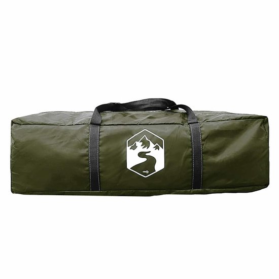 vidaXL Koepeltent - 4-Persoons - Waterdicht - Olijfgroen Kampeertent - Koepeltent - Tent - Buitenleven - Camping van Vidaxl — afbeelding 3