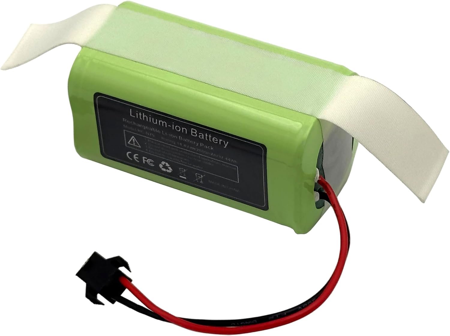 14.4V 2600mAh Batterij voor Ecovacs Deebot N79 N79S DN622, voor Tesvor X500 S4 S6, voor Eufy RoboVac 11 11S MAX 30 30C Max 12 15C MAX 15T 35C G10 Hybrid, voor Conga Excellence 990 950 1090