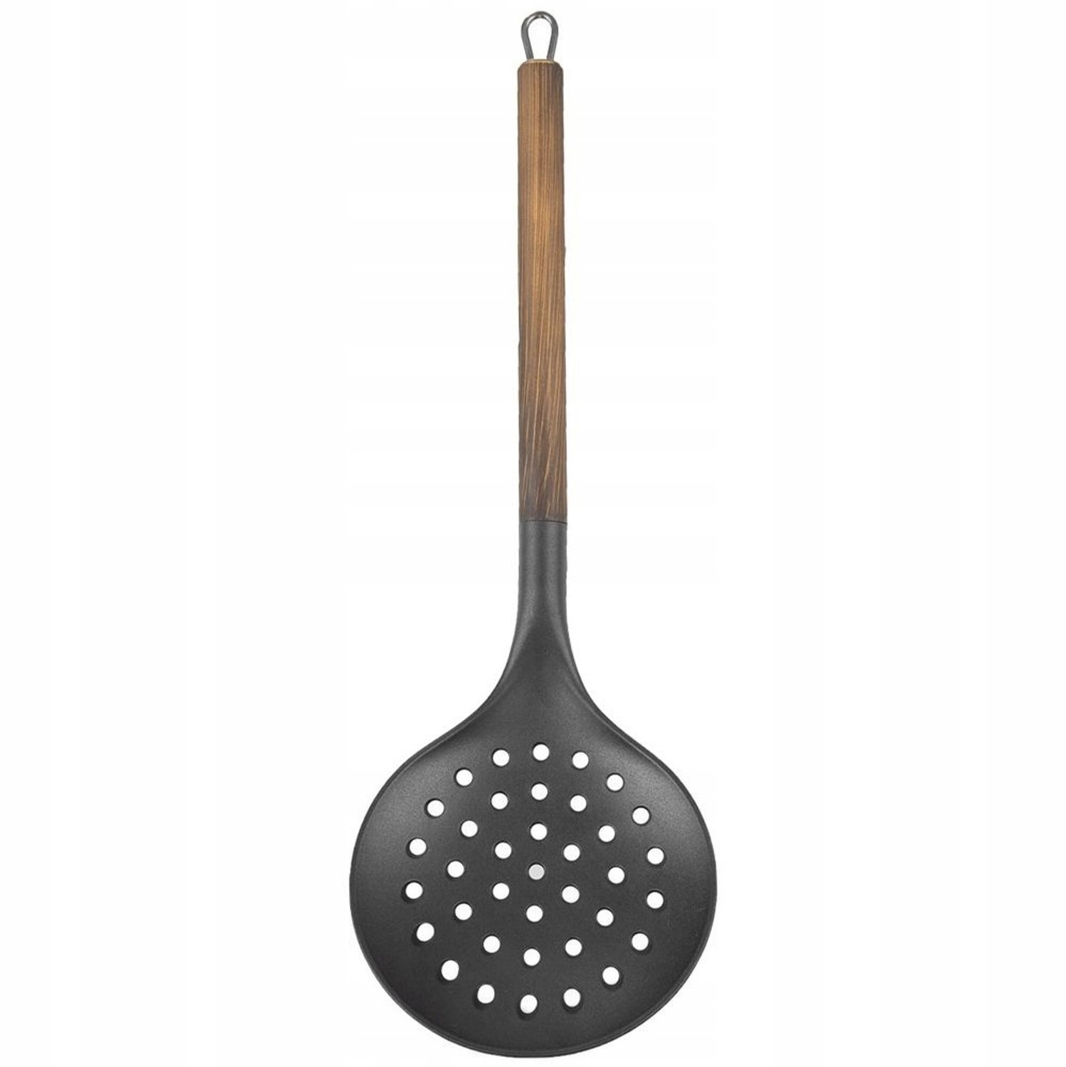 Keukenzeeflepel voor het afgieten en opscheppen van dumplings en pasta