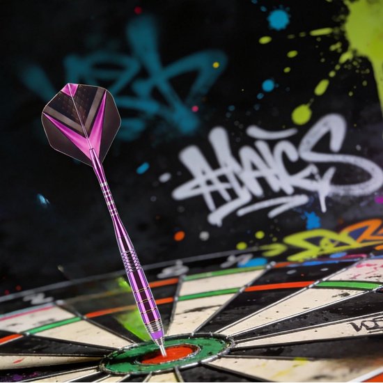 3 stuks dartpijlen met kunststof punt, gegalvaniseerde regenboogbehuizing, professioneel premium elektronisch dartbord met opbergdoos — afbeelding 2