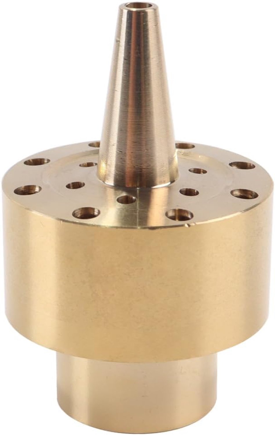 Fontein spuitmondstuk 1/2" - messing - driel spray - perfecte waterdiffusie - ShopVlot