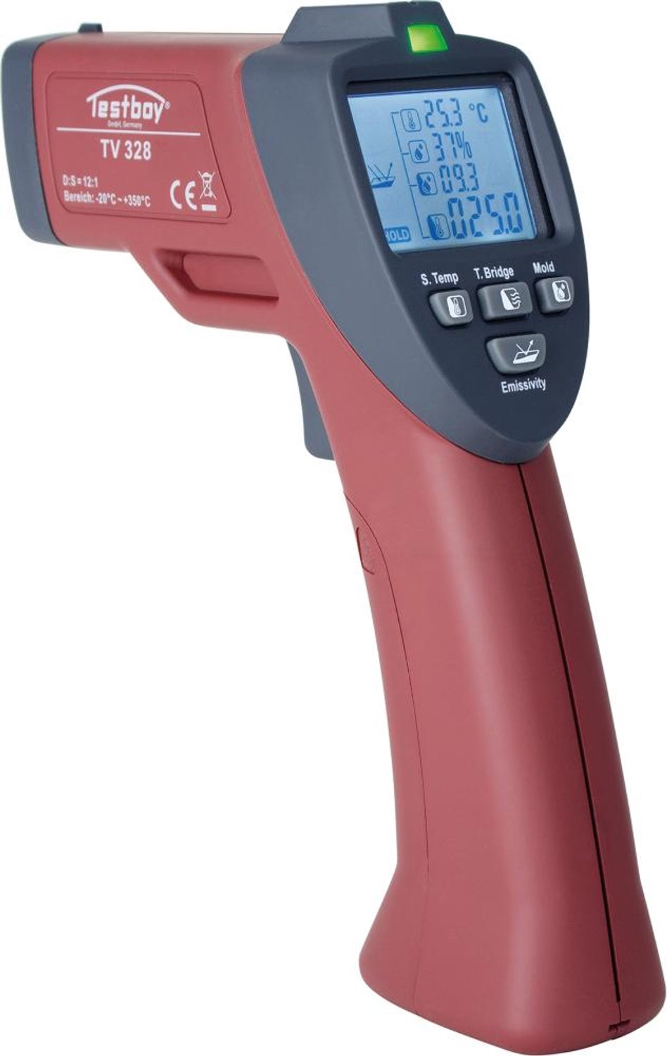 Infrarood-schimmel- detector TV 328 TESTBOY
