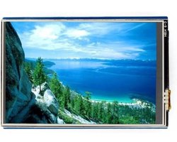 Waveshare 3.5 inch resistief touchscreen - TFT LCD 480 x 320 resolutie - LCD-shield voor Leonardo/NUCLEO