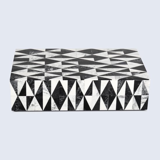 Handicrafts Home Medley Harlequin Collectie Opslag Organizer Decoratieve Doos Multifunctionele Gift 10X6X2.5 cm — afbeelding 2