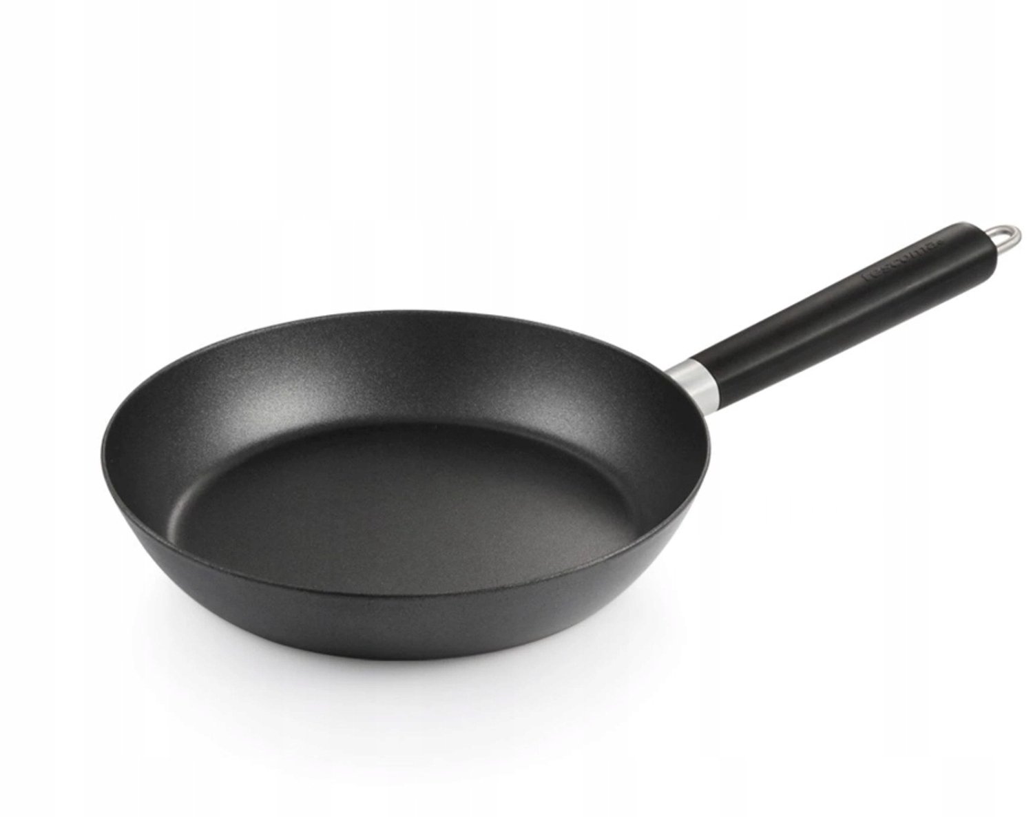 Tescoma NERO koekenpan 28 cm met antiaanbaklaag van koolstofstaal
