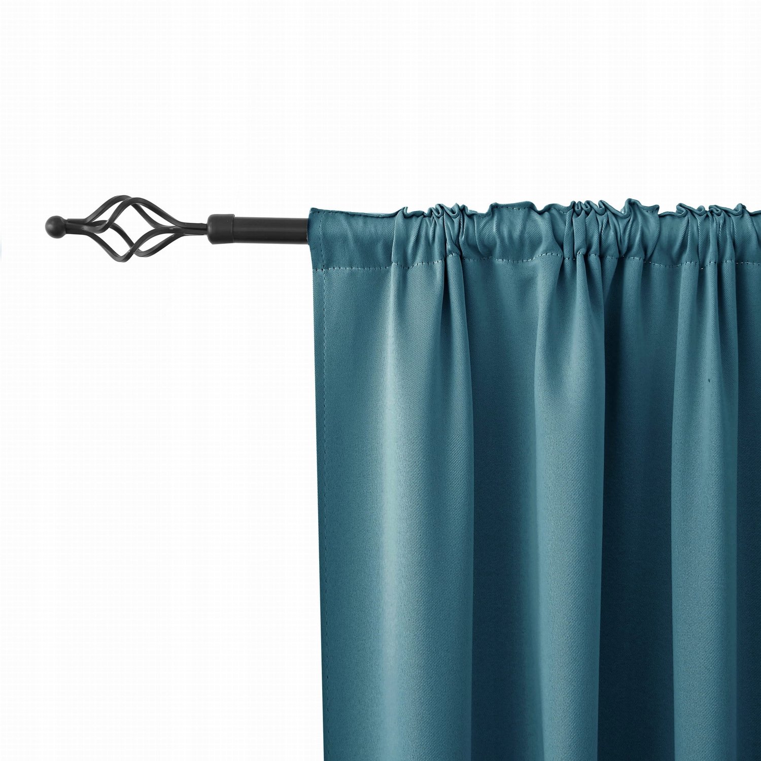 Matte Gordijn met Band 140x250 cm - Denim Look