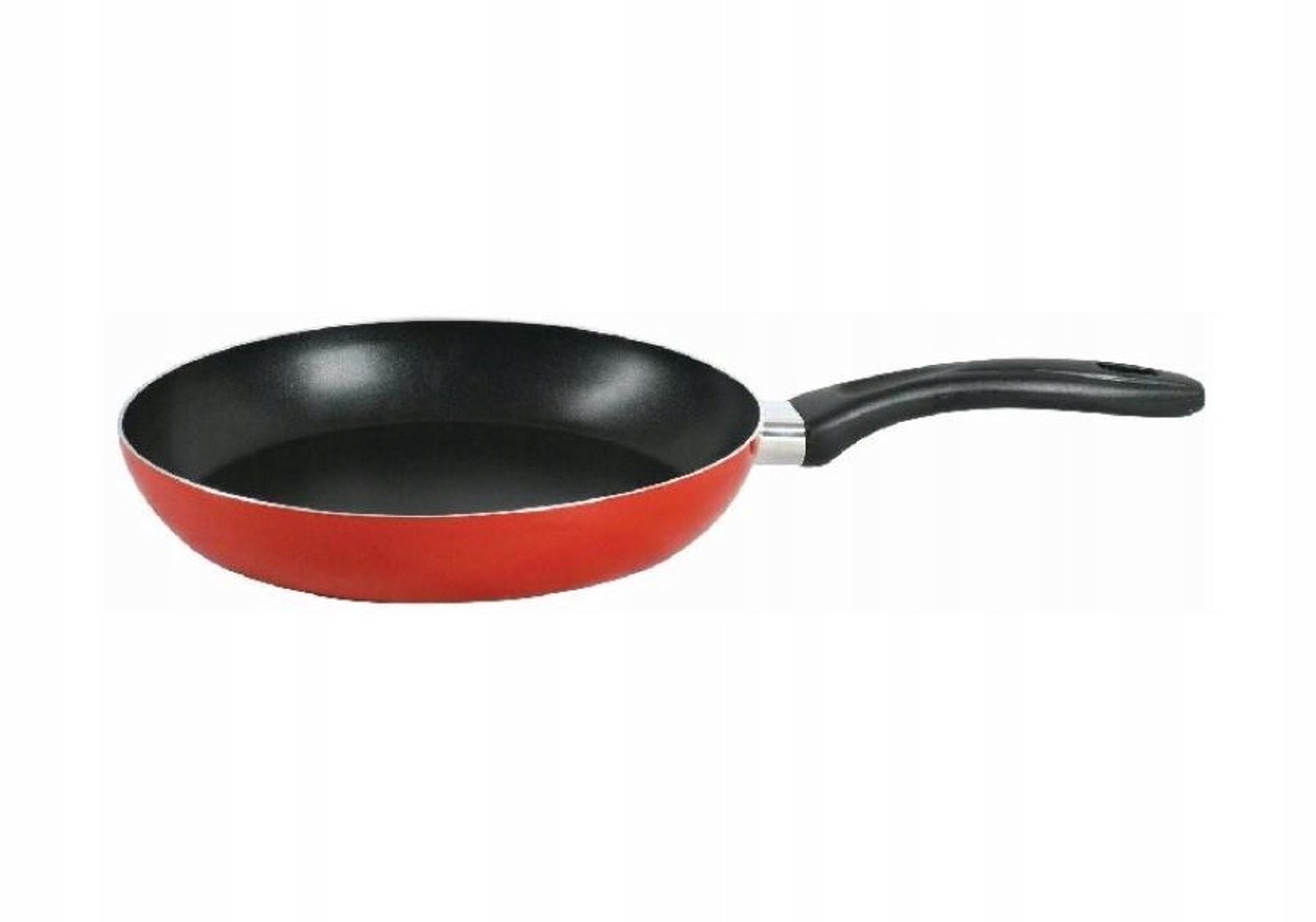Domotti Omena Koekenpan 28 cm - Antiaanbaklaag, Rood