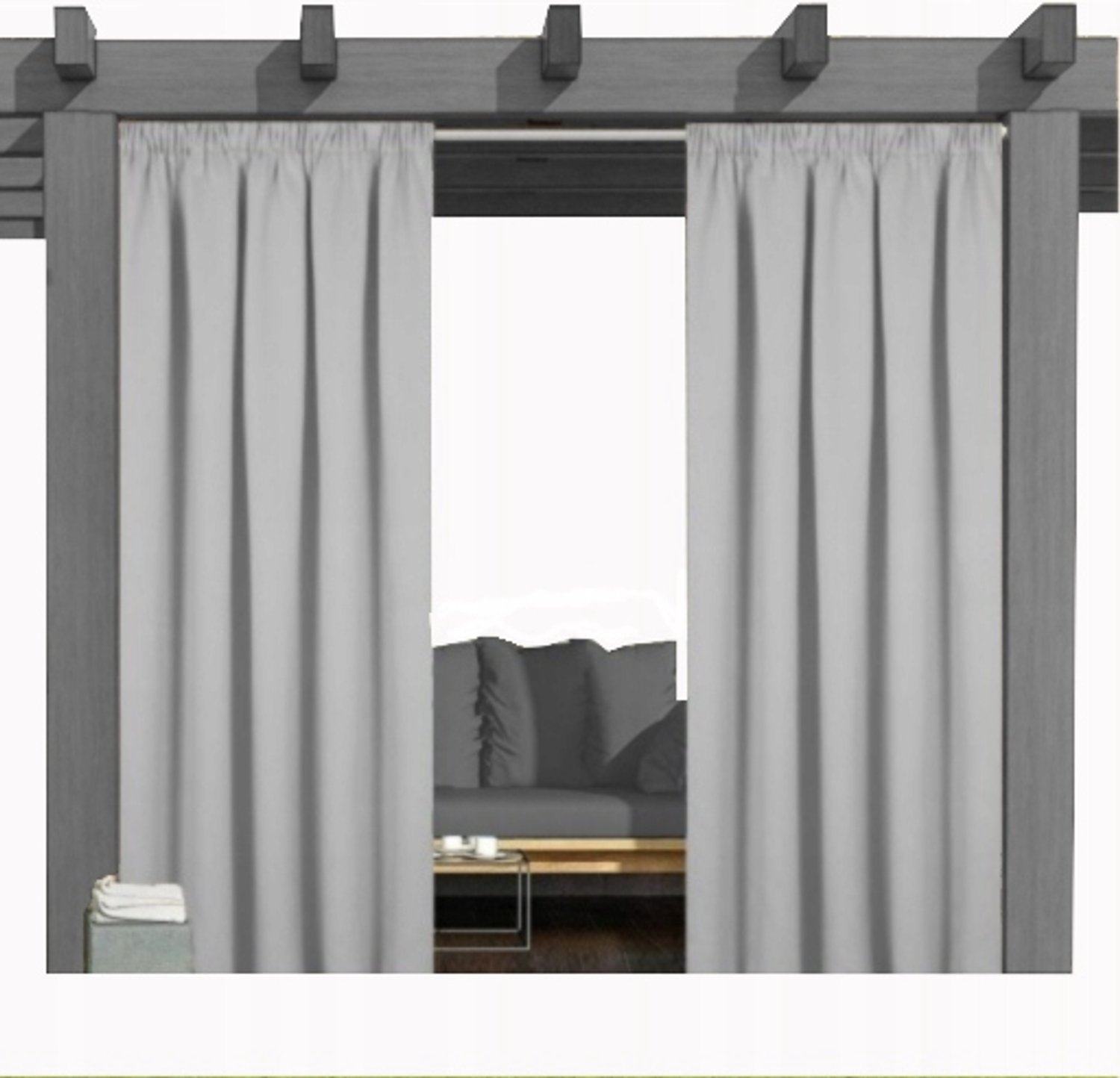Waterdichte Tuindoek 155x260cm voor Pergola, Terras, Tuin - Tunnel
