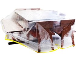 Ruibo Grote bankhoes voor meubelbeschermer voor verhuizen en langdurige opslag, waterdicht en stofdicht / 30 m², 146 inch lx106 inch w