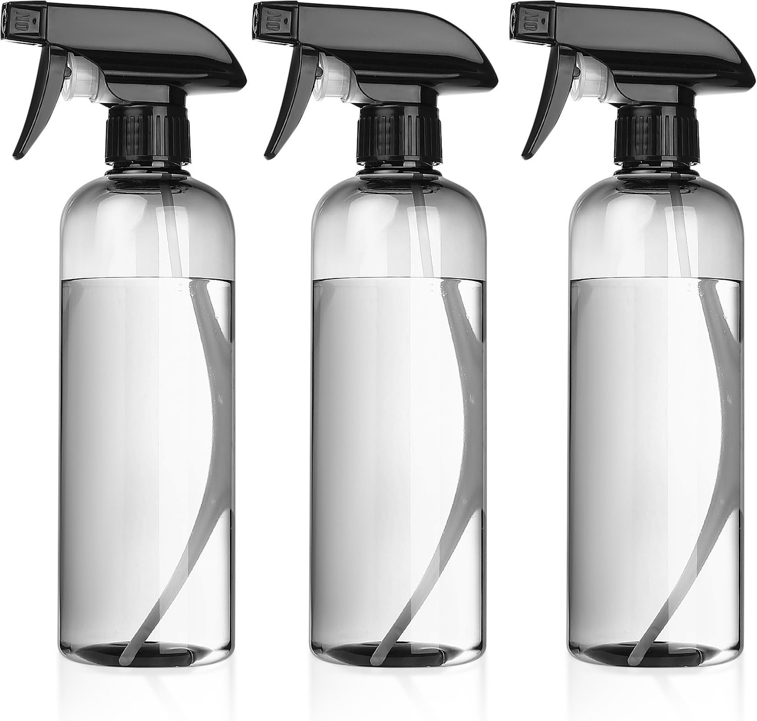 HAOCHEN 500 ml spuitfles, druksproeier, lege spuitpompfles, verstuiver nevelflessen, triggerspuitcontainer voor kappers, tatoeëren water, reiniging, t