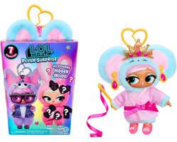 L.O.L. Surprise Plush Surprise - Bear-A-Rina – inclusief 7 onderdelen, verzamelbare Plush met sleutelhanger, 6 stijlen om te verzamelen, geschikt voor leeftijden vanaf 4 jaar