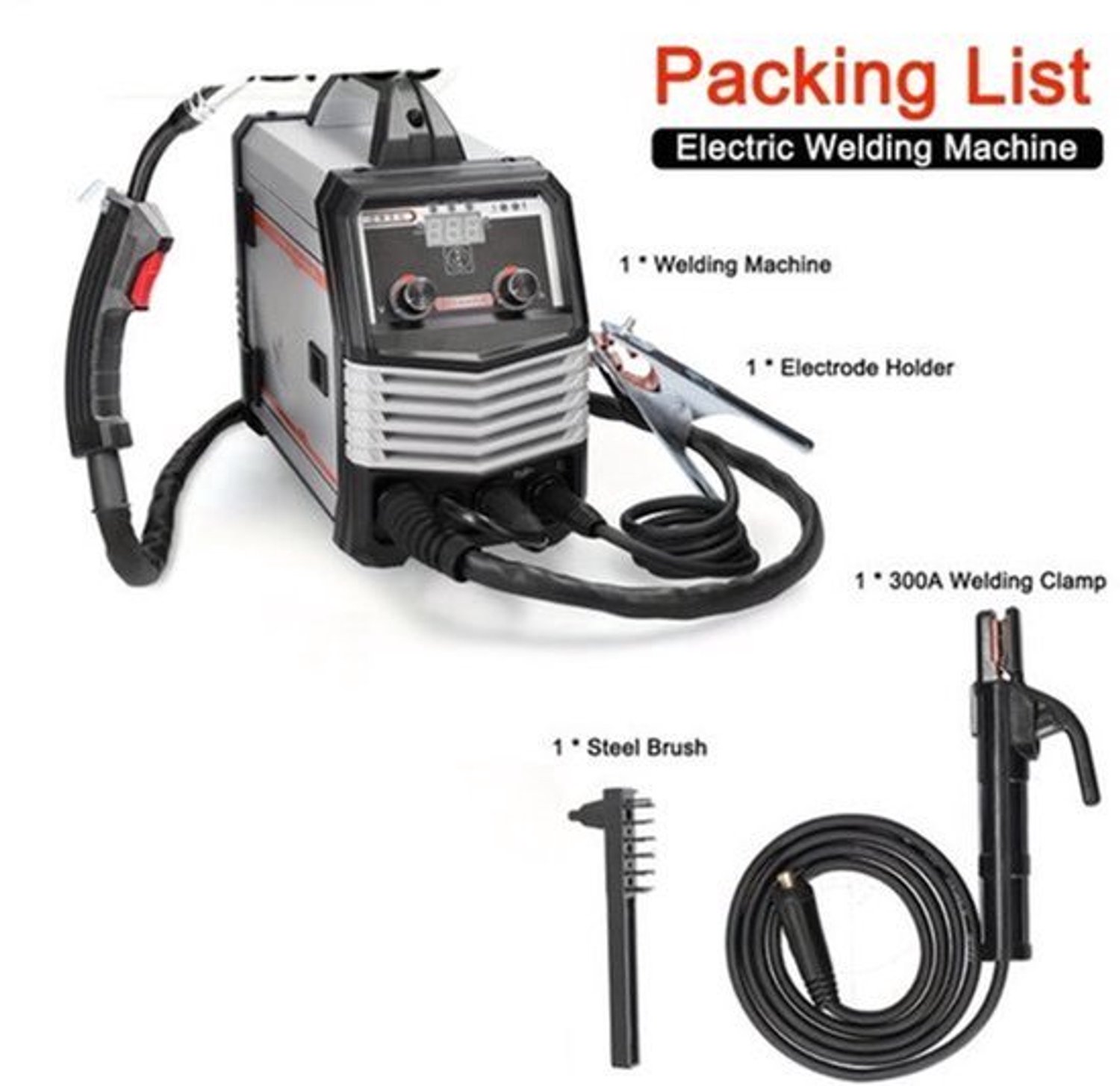 Lasmachine – Inverter Lasapparaat – MIG MMA MAG TIG – 160 Ampère – Compact En Draagbaar – Dual Voltage 230V