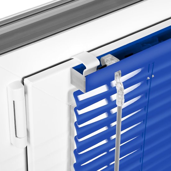 Sonello Aluminium Jaloezie voor Binnenshuis 70x130cm Klemmfix Blauw — afbeelding 3