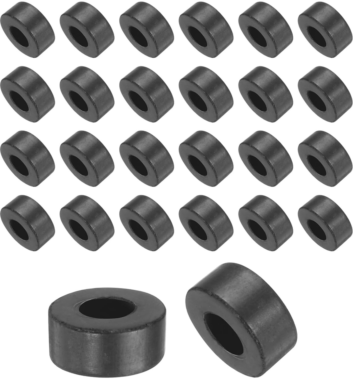 Rubber spacers 48pcs - 11mm buitenmaat - anti-vibratie - geschikt voor zware belastingen - ShopVlot
