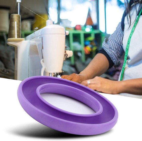 Bobbinhouder voor naaimachine - Organiser voor spoelen van diverse maten - Silica gel, geschikt voor metalen en plastic spoelen — afbeelding 3